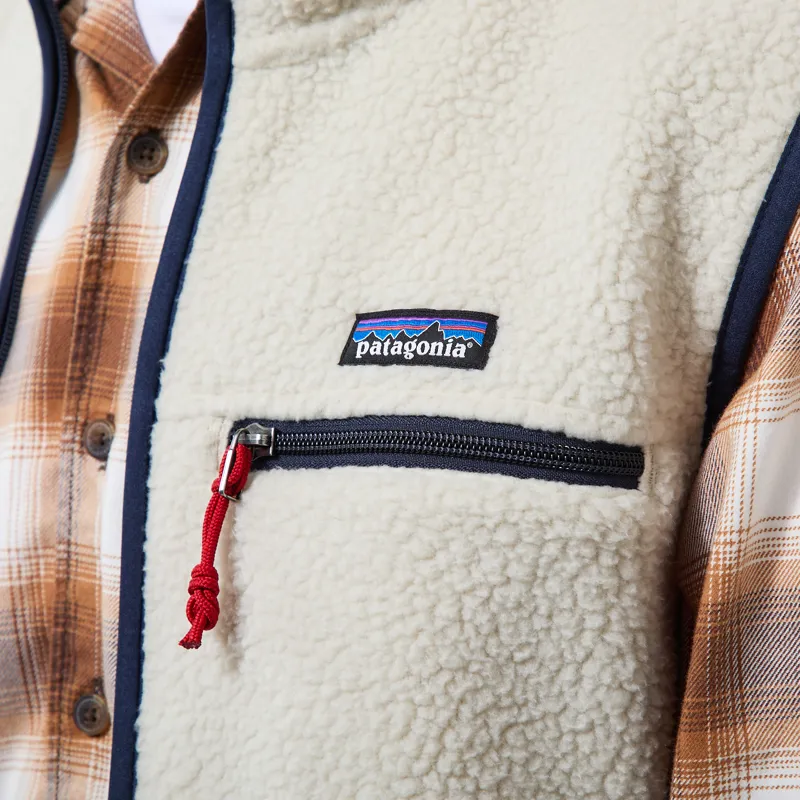 Patagonia Retro Pile Vest Pelican-5