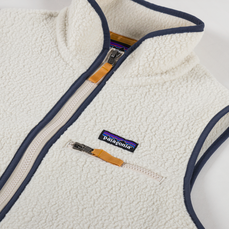 Patagonia Womens Retro Pile Vest Pelican-8