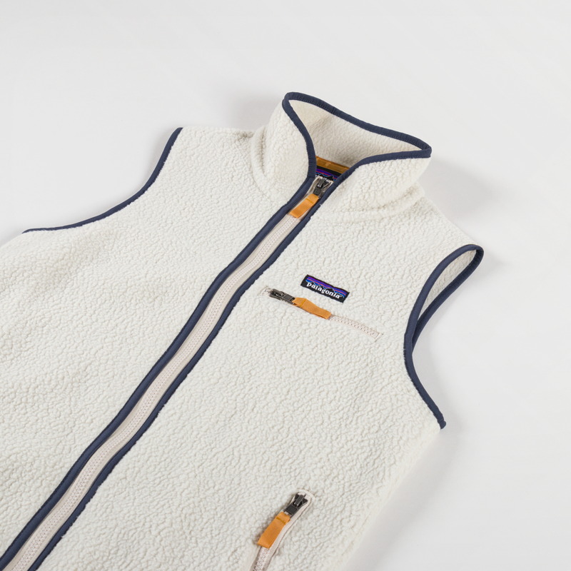 Patagonia Womens Retro Pile Vest Pelican-6
