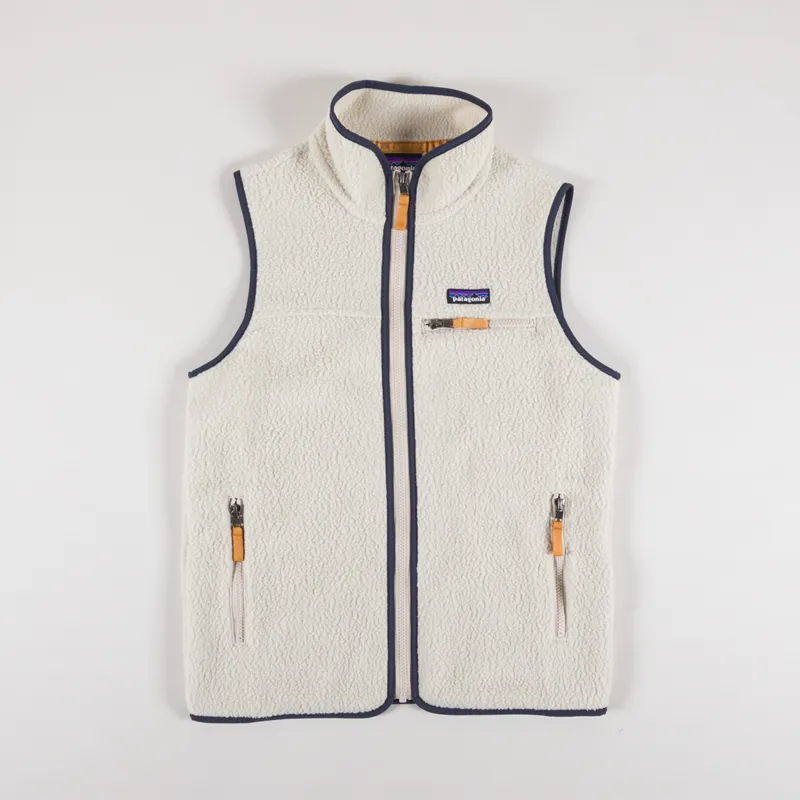 Patagonia Womens Retro Pile Vest Pelican-4