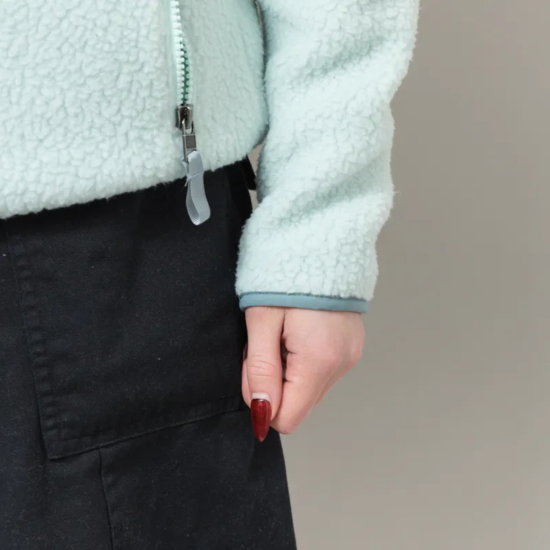 Patagonia Womens Retro Pile Fleece Marsupial Pullover Thin Ice-8