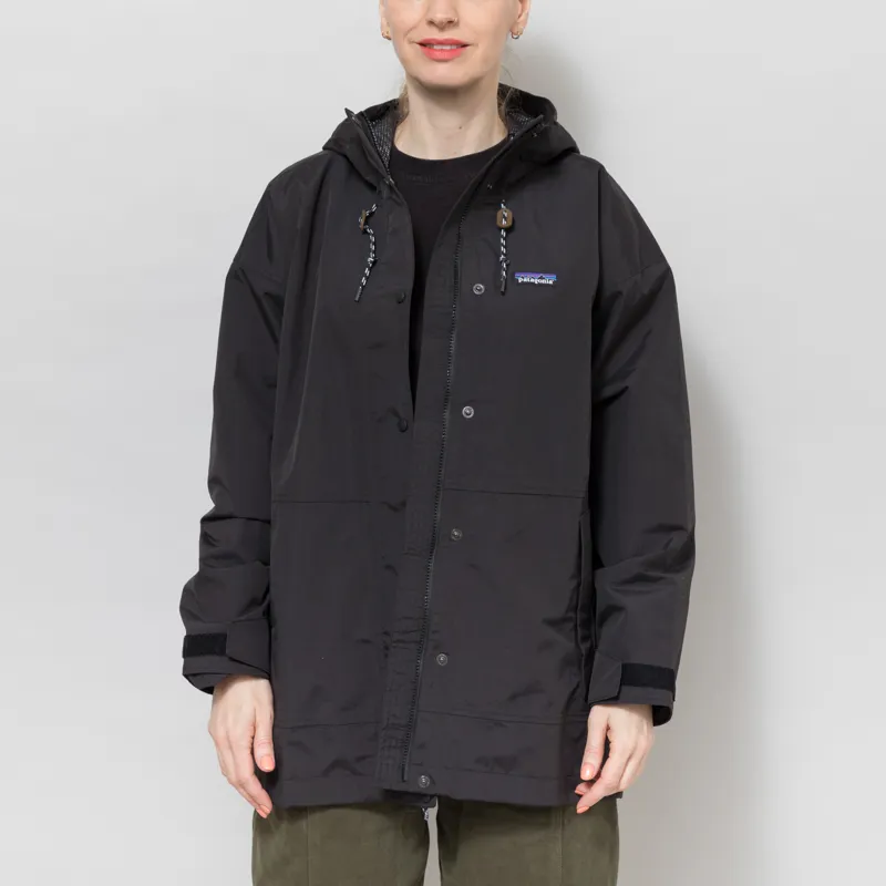 Patagonia Womens Outdoor Everyday Rain Jacket Black-1