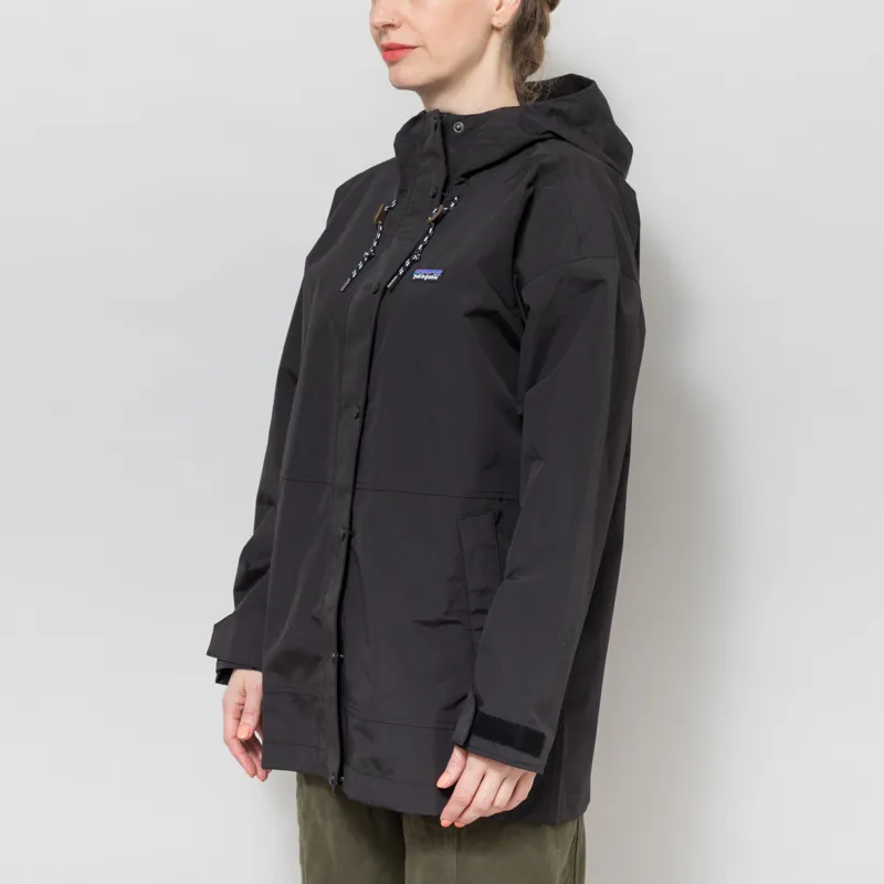Patagonia Womens Outdoor Everyday Rain Jacket Black-2