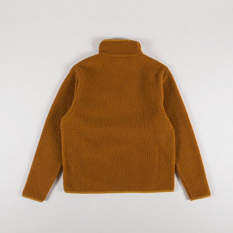 Patagonia Womens Retro Pile Fleece Marsupial Shelter Brown-1