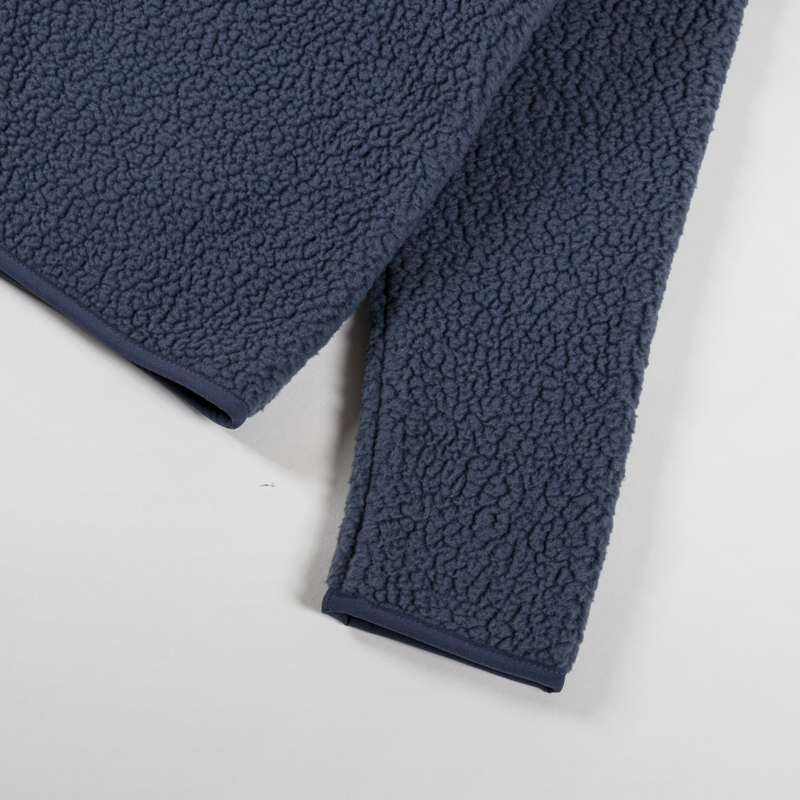 Patagonia Womens Retro Pile Fleece Marsupial Pullover Smolder Blue-8