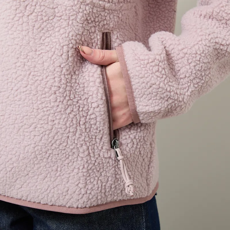 Patagonia Womens Retro Pile Fleece Marsupial Pullover Stringray Mauve-6