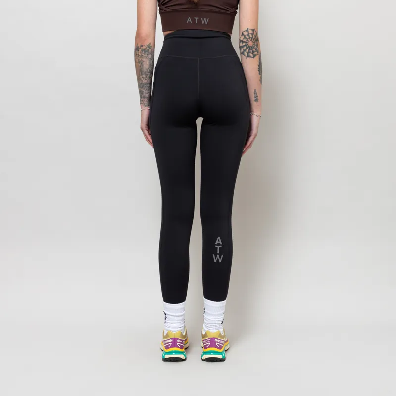Halo Womens Training Tights Black-3