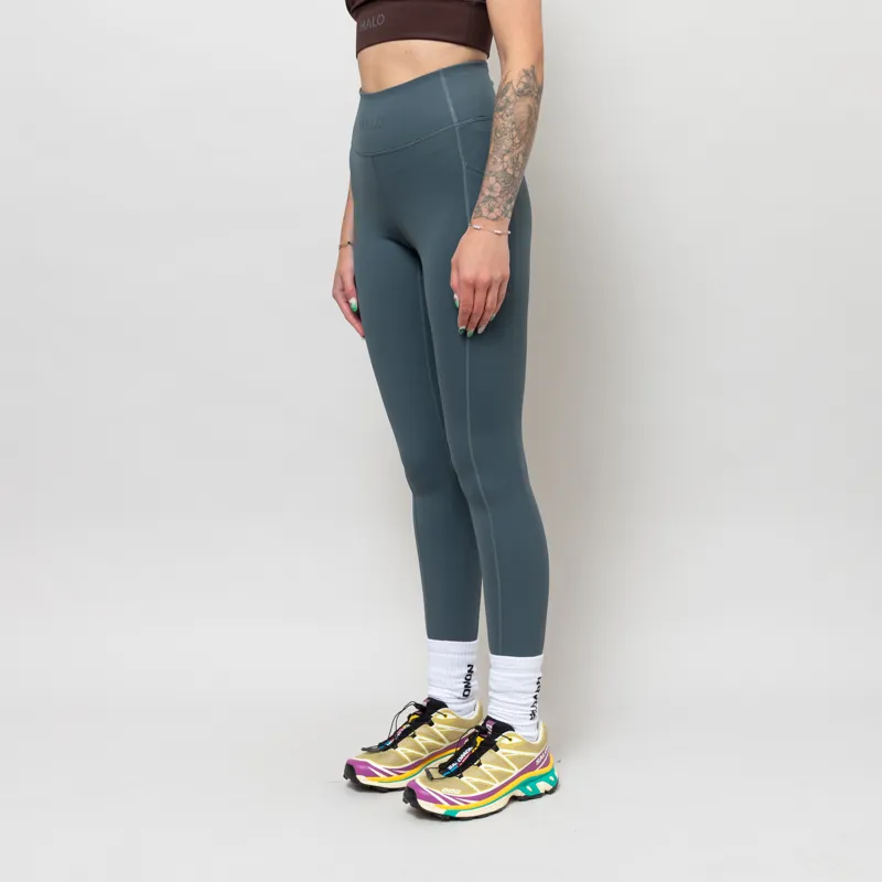 Halo Womens Training Tights Light Blue-1