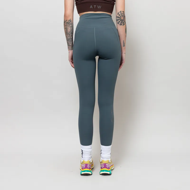 Halo Womens Training Tights Light Blue-3