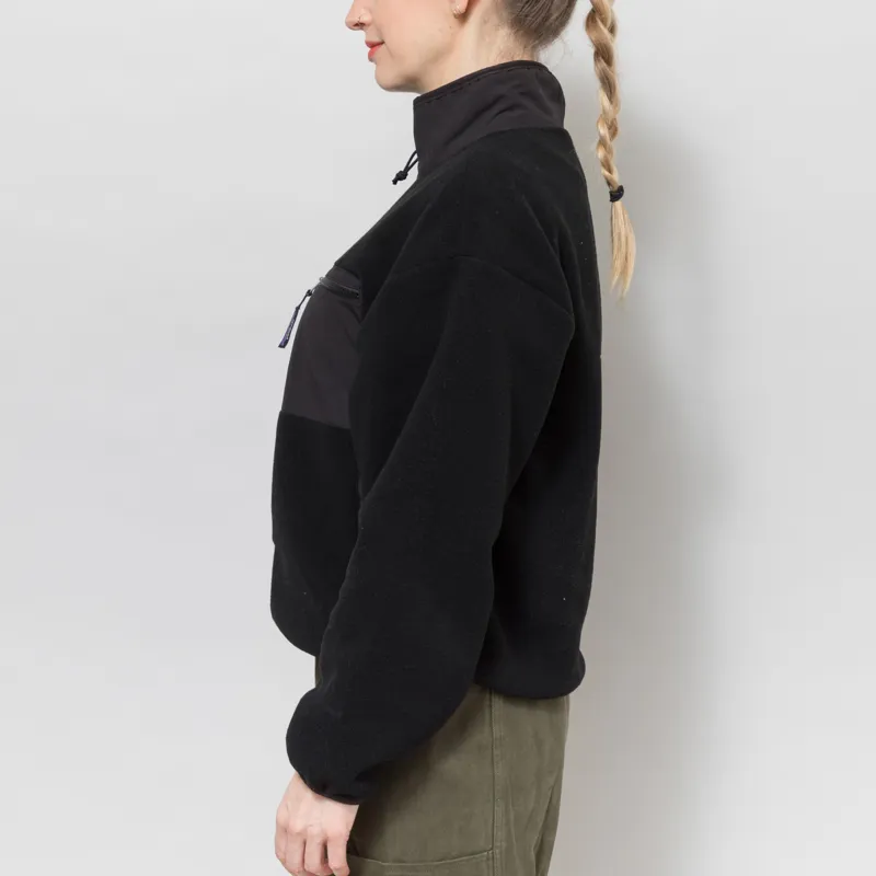 Patagonia Womens Synchilla Fleece Jacket Black Solid-2