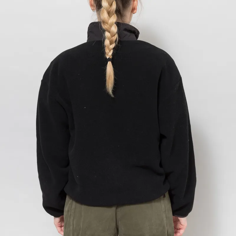 Patagonia Womens Synchilla Fleece Jacket Black Solid-3