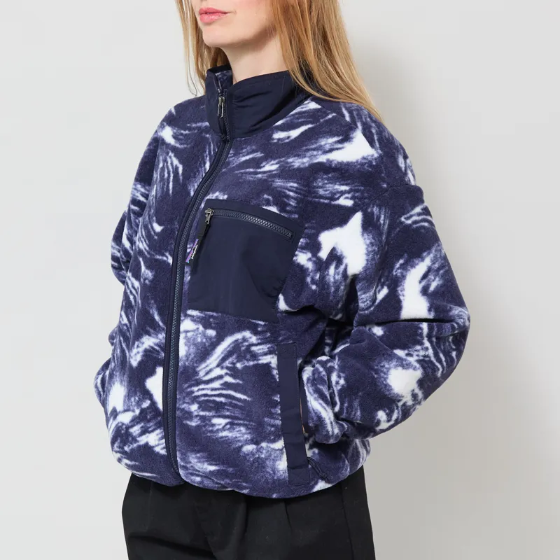 Patagonia Womens Synchilla Fleece Jacket Polar Breeze Sunken Blue-1