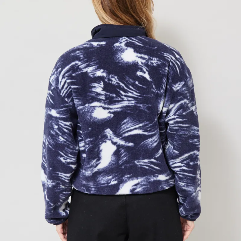Patagonia Womens Synchilla Fleece Jacket Polar Breeze Sunken Blue-2