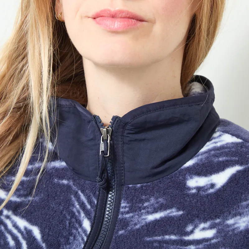 Patagonia Womens Synchilla Fleece Jacket Polar Breeze Sunken Blue-3