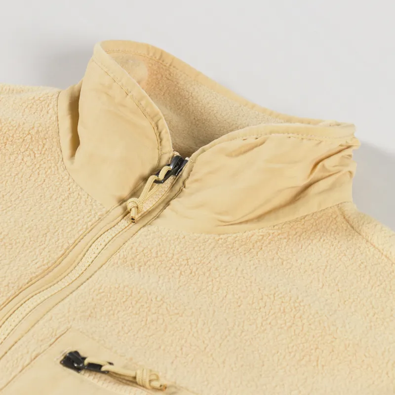 Patagonia Womens Synchilla Fleece Jacket Beeswax Tan-4