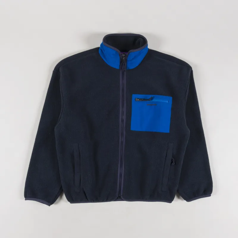 Patagonia Womens Synchilla Fleece Jacket Pitch Blue