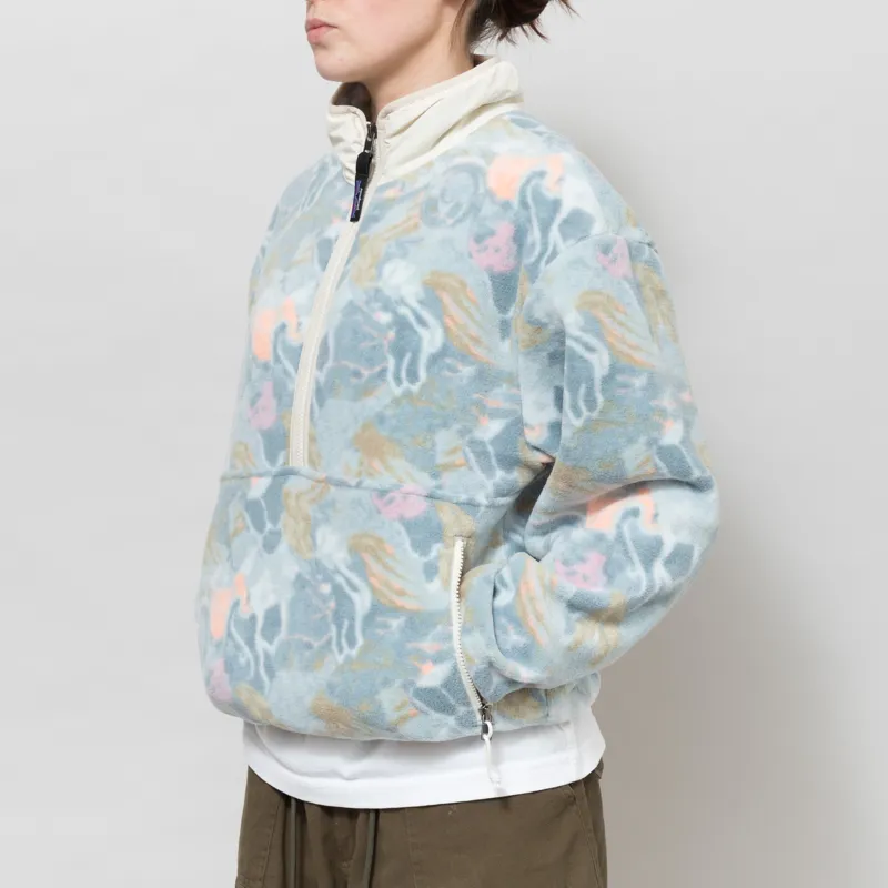 Patagonia Womens Synch Marsupial Fleece Moon Tripper Virtually Blue-2