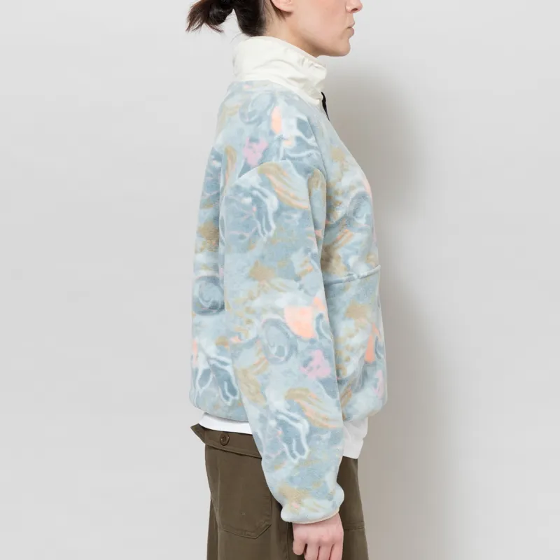 Patagonia Womens Synch Marsupial Fleece Moon Tripper Virtually Blue-5