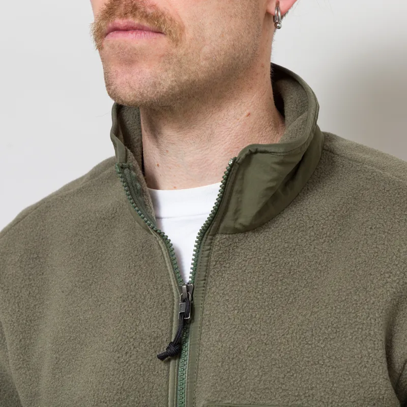 Patagonia Synchilla Fleece Jacket Basin Green-5