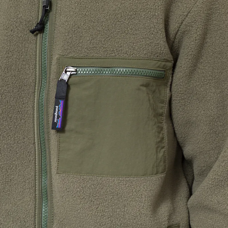 Patagonia Synchilla Fleece Jacket Basin Green-6