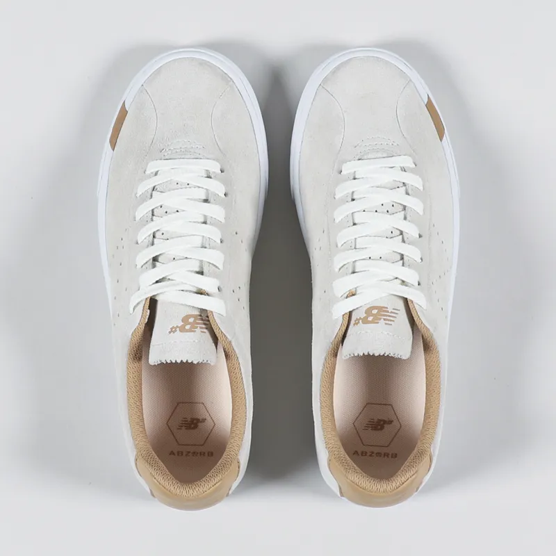 New Balance Numeric 22 Shoes White Tan-1