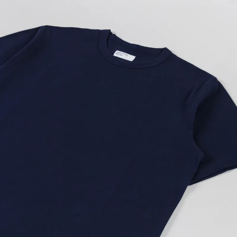Universal Works Core T Shirt Navy-1