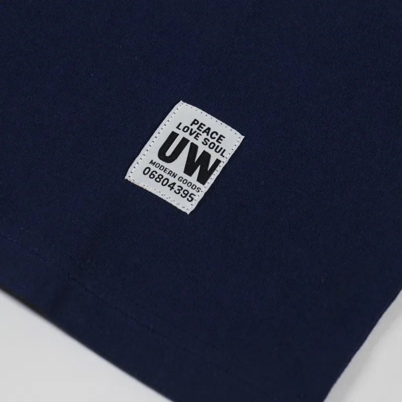 Universal Works Core T Shirt Navy-2