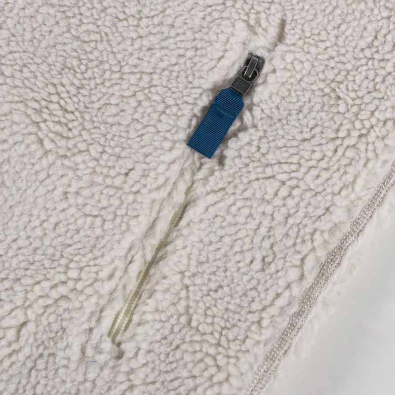 Patagonia Classic Retro-X Fleece Vest Natural Smolder Blue-6