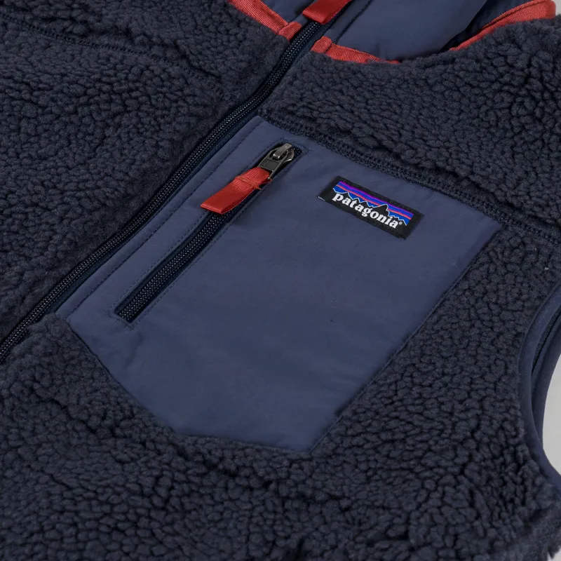 Patagonia Classic Retro-X Fleece Vest Smolder Blue-4