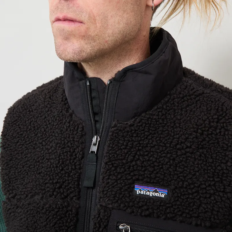 Patagonia Classic Retro-X Fleece Vest Black-5