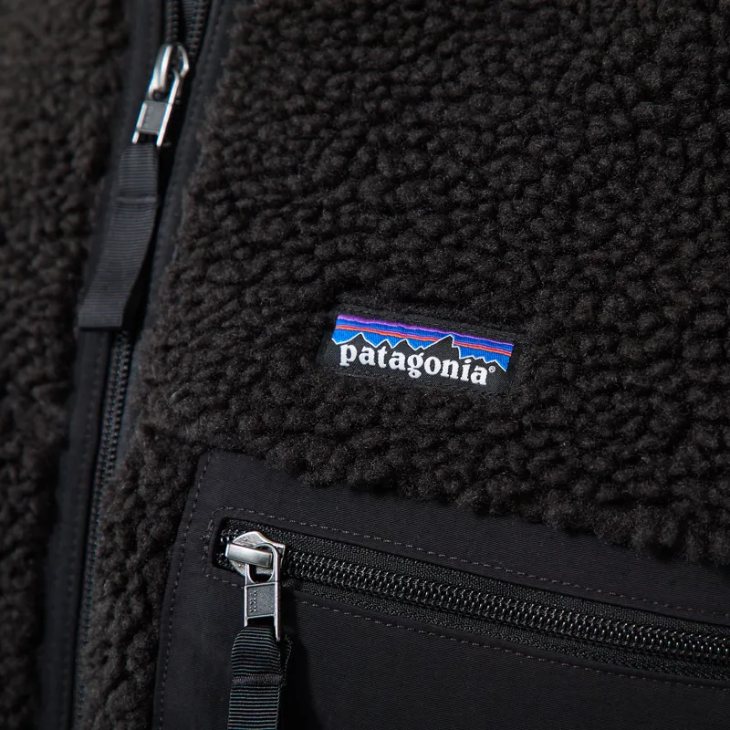 Patagonia Classic Retro-X Fleece Vest Black-7
