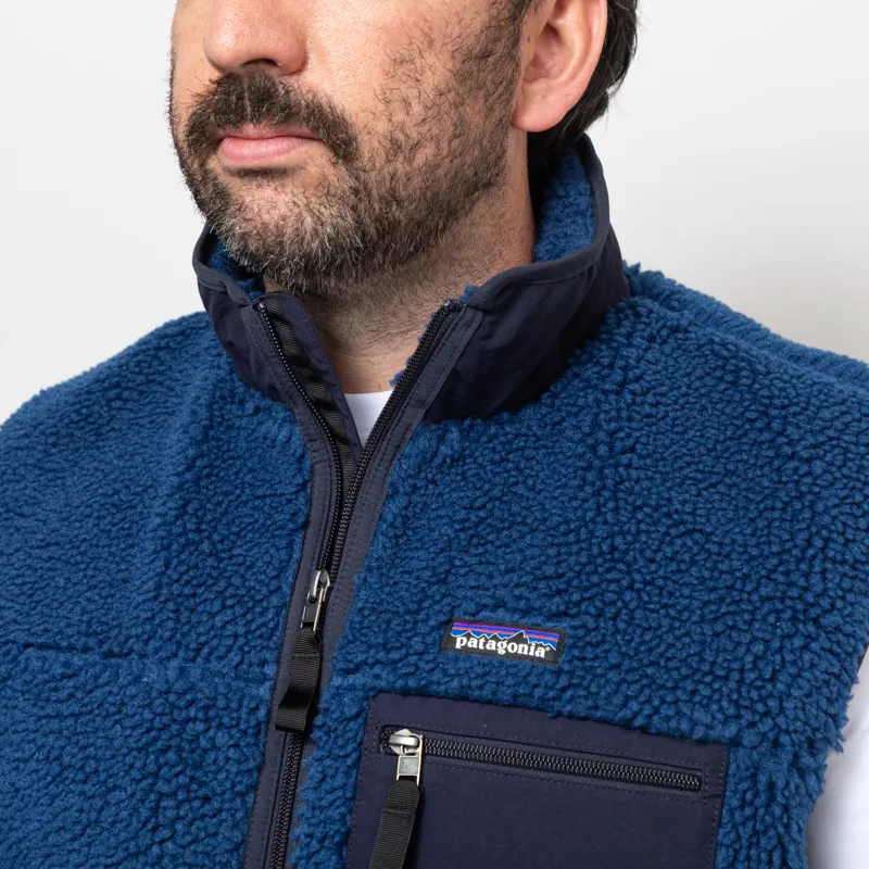 Patagonia Classic Retro-X Fleece Vest Clement Blue-5