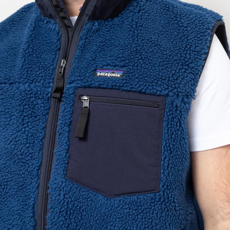 Patagonia Classic Retro-X Fleece Vest Clement Blue-6