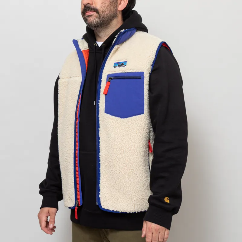 Patagonia Classic Retro-X Fleece Vest Dark Natural-1