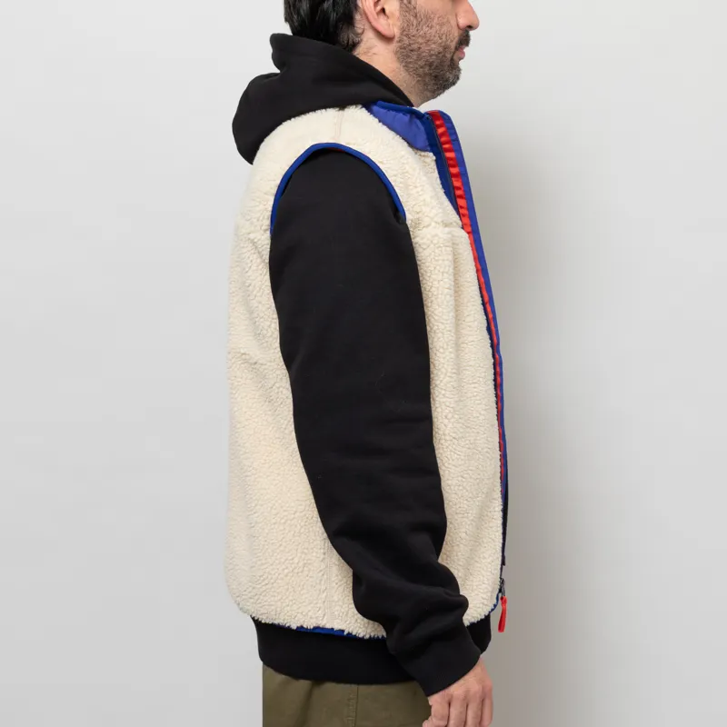 Patagonia Classic Retro-X Fleece Vest Dark Natural-4