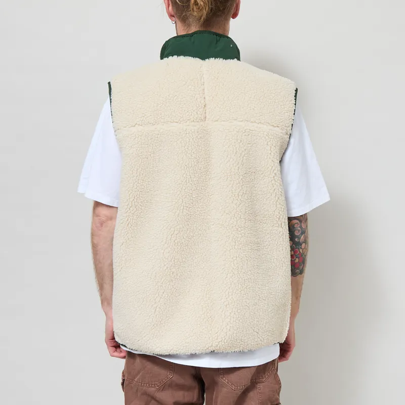 Patagonia Classic Retro-X Fleece Vest Dark Natural Treeline Green-3