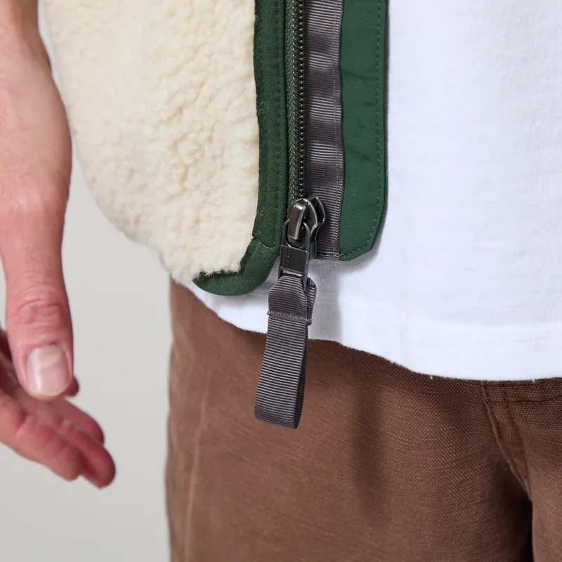 Patagonia Classic Retro-X Fleece Vest Dark Natural Treeline Green-7