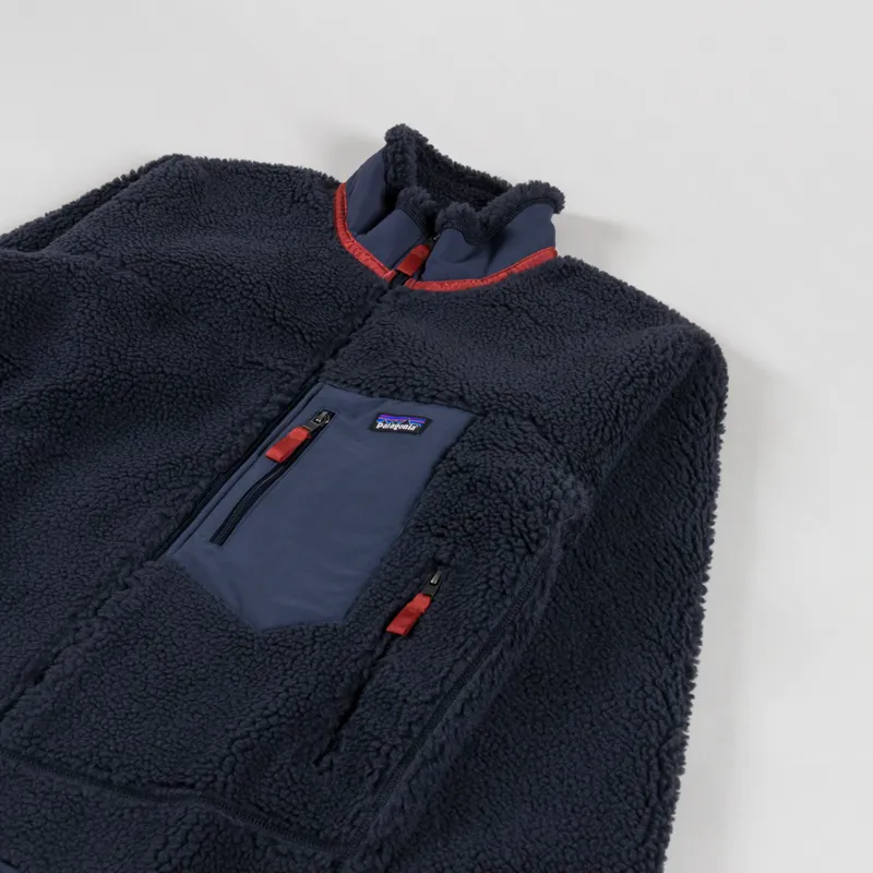 Patagonia Classic Retro-X Fleece Jacket Smolder Blue-2