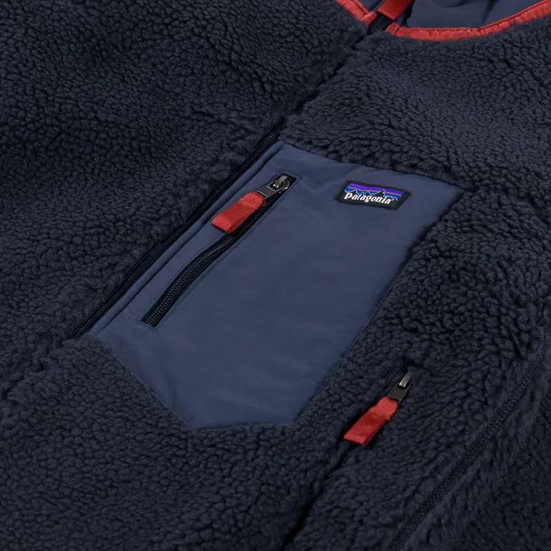 Patagonia Classic Retro-X Fleece Jacket Smolder Blue-5