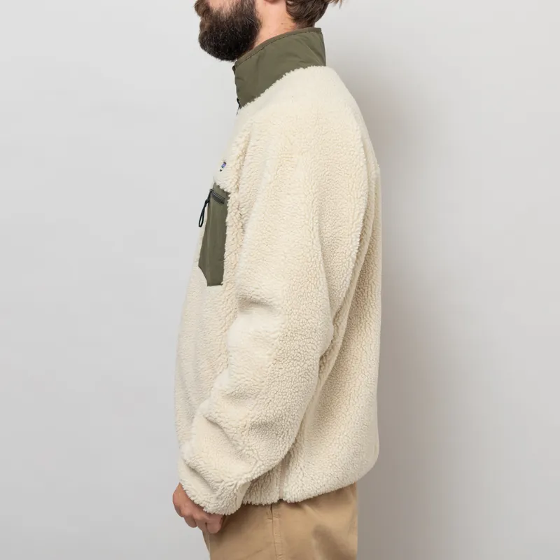 Patagonia Classic Retro-X Fleece Jacket Dark Natural Basin Green-2
