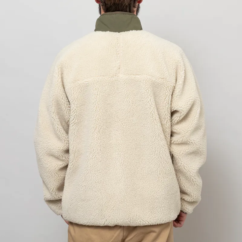 Patagonia Classic Retro-X Fleece Jacket Dark Natural Basin Green-3