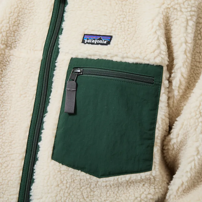 Patagonia Classic Retro-X Fleece Jacket Dark Natural Treeline Green-5