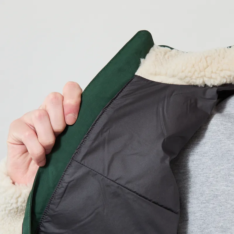 Patagonia Classic Retro-X Fleece Jacket Dark Natural Treeline Green-9