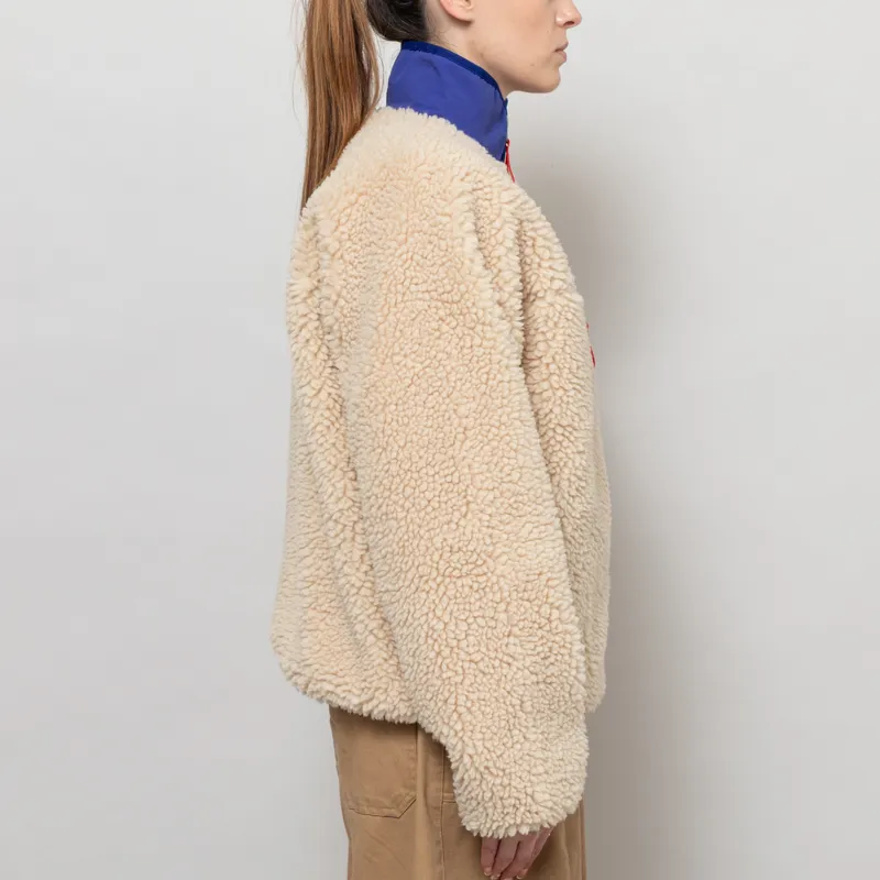 Patagonia Womens Classic Retro-X Fleece Jacket Dark Natural-4