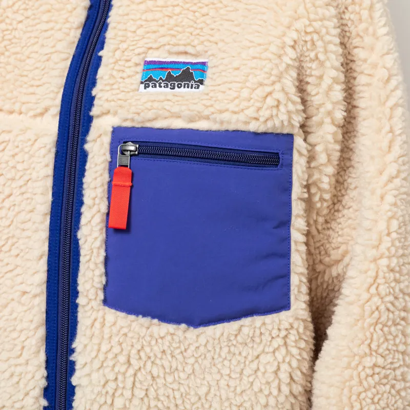 Patagonia Womens Classic Retro-X Fleece Jacket Dark Natural-6