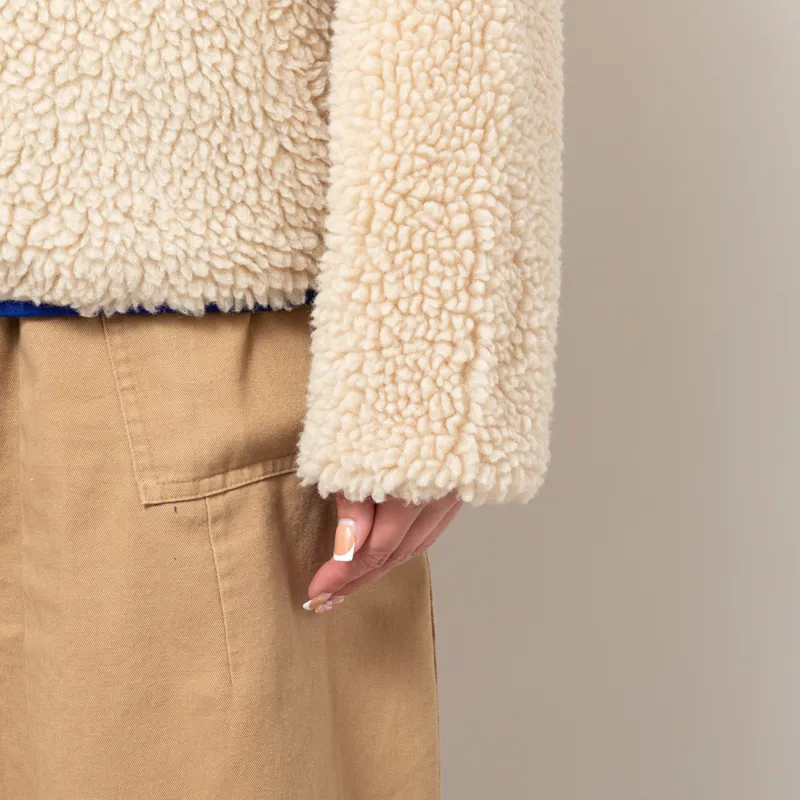 Patagonia Womens Classic Retro-X Fleece Jacket Dark Natural-7