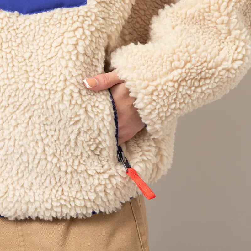 Patagonia Womens Classic Retro-X Fleece Jacket Dark Natural-8