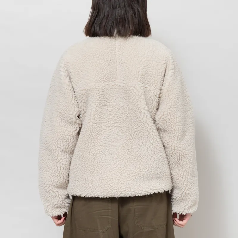 Patagonia Womens Classic Retro-X Fleece Jacket Natural Light Violet-4