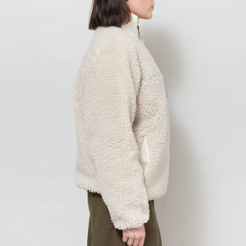 Patagonia Womens Classic Retro-X Fleece Jacket Natural Light Violet-5