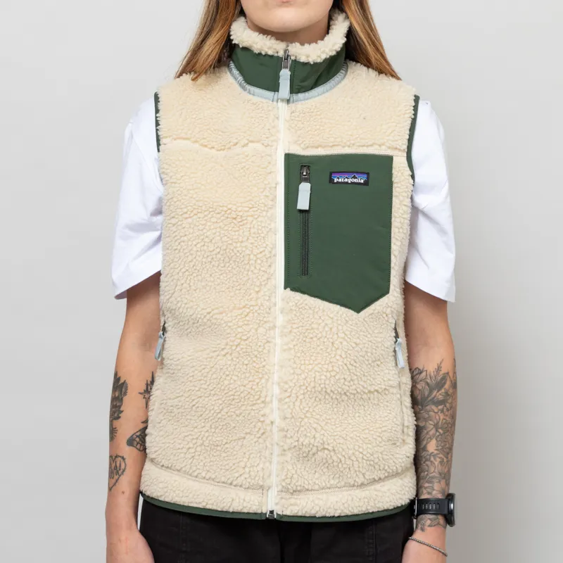 Patagonia Women's Classic Retro-X Vest - Natural S⁄Nouveau